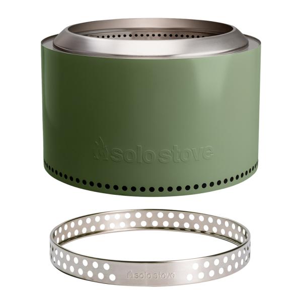 Solo Stove – Yukon + stand 2.0 bålpanne 68,5×50,5 cm deep olive