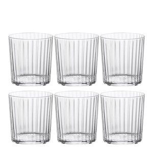 Modern House Aqua vannglass 35 cl 6-pack klar