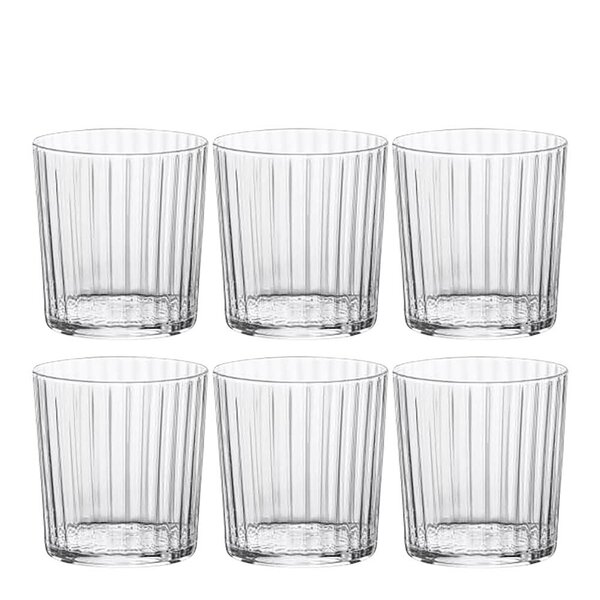 Modern House Aqua vannglass 35 cl 6-pack klar