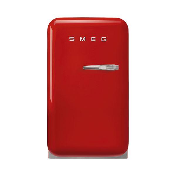 SMEG Minibar FAB5L venstrehengt rød