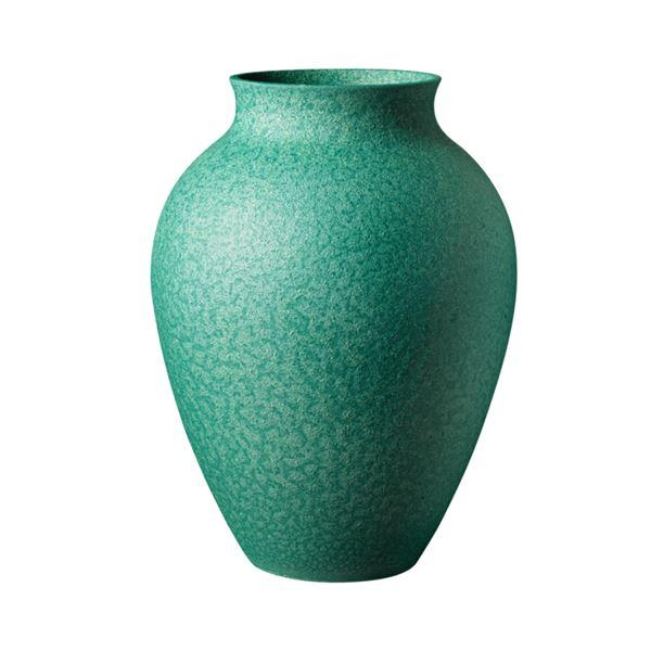 Knabstrup Keramik Knabstrup vase 27 cm irr grønn
