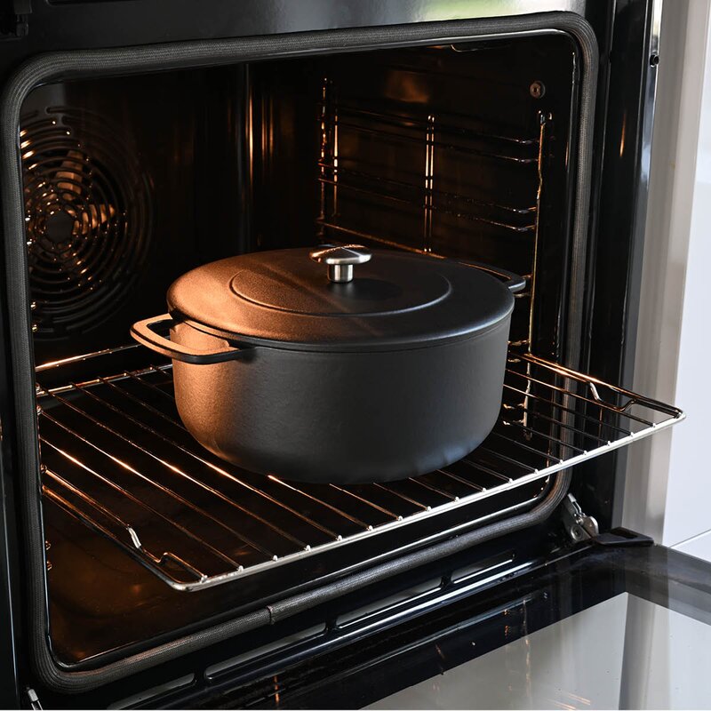 Combekk Støpejernsgryte 24 cm 3,8L svart