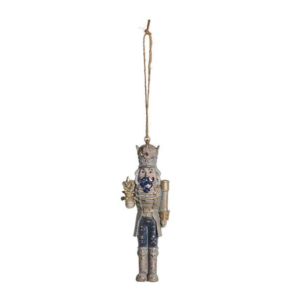 Lene Bjerre Nuttia ornament 10 cm mørkegrå