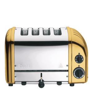 Dualit Classic brødrister 4 skiver messing