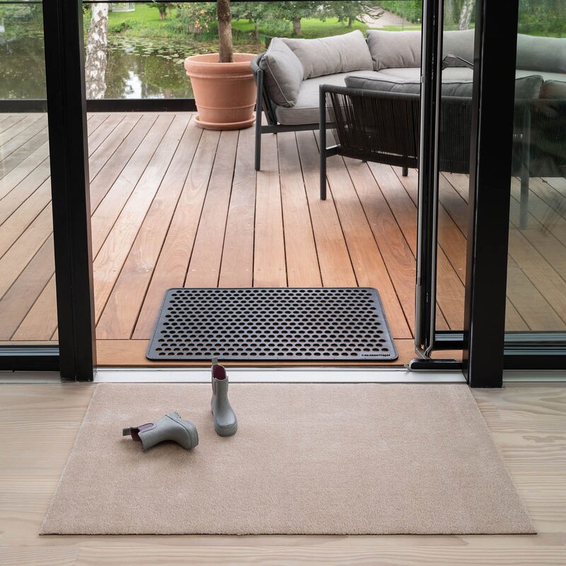 Tica Copenhagen Unicolor gulvmatte 130x90 cm ivory