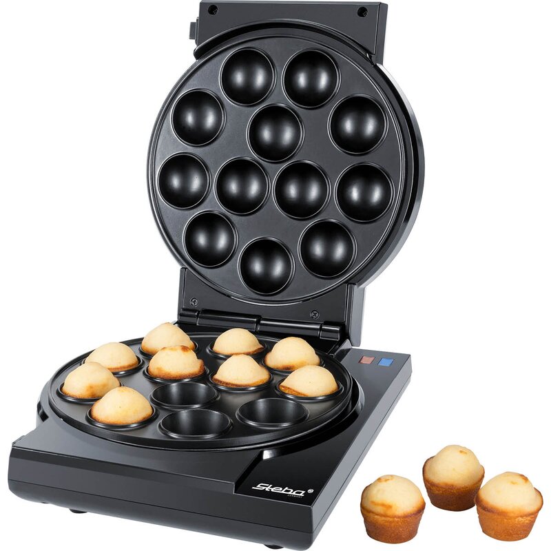 Steba Cupcake-/munkjern CM3 3in1 svart/stål