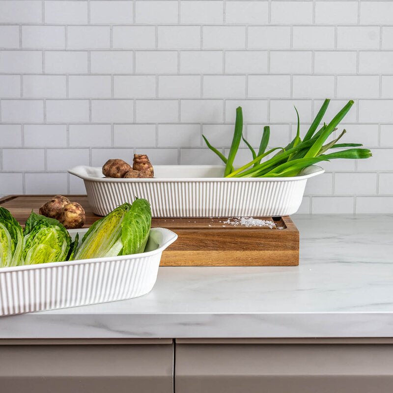 Modern House Daily Use ildfast form sett 2 deler hvit