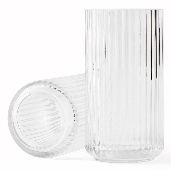 Lyngby Porcelæn Vase glass klar 20 cm