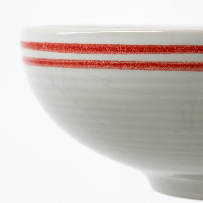 Nicolas Vahé Bistro skål 15,5 cm 2 stk rød/hvit