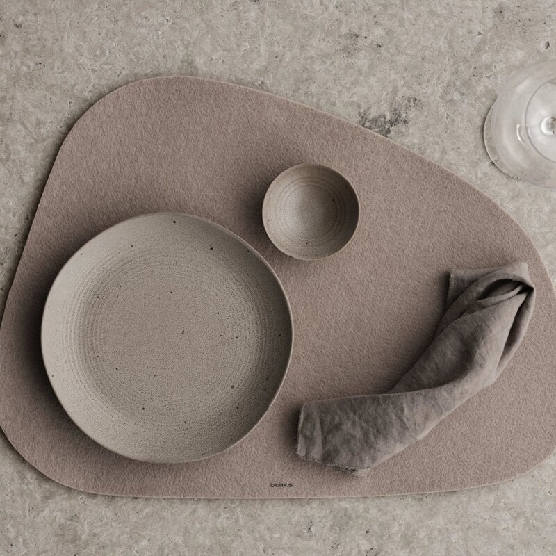 Blomus Kumi skål XS 2,5x8 cm lys brun