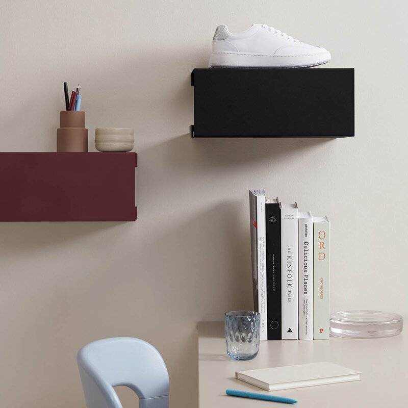 ReCollector BoxShelf hylle 35x25x15 cm Black Raven