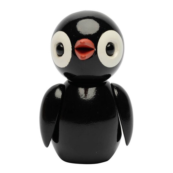 Spring Copenhagen Spring Birds trefigur 6,5 cm bold black