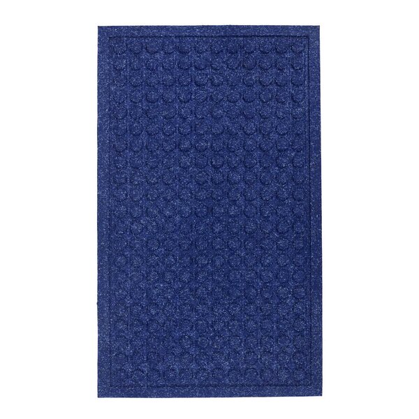 House Doctor Entry rektangulær dørmatte 75x45 cm blå