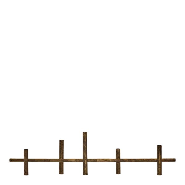 House Doctor Maxi lysestake i jern 80x20 cm antikk messing