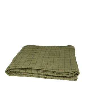 Holmen Albi duk 140x220 cm grønn/svart