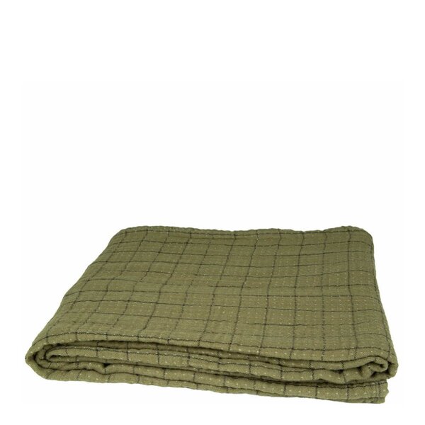 Holmen Albi duk 140x220 cm grønn/svart