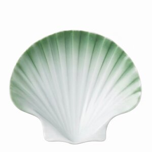 Royal Copenhagen Iris skjellformet asjett 10 cm grønn