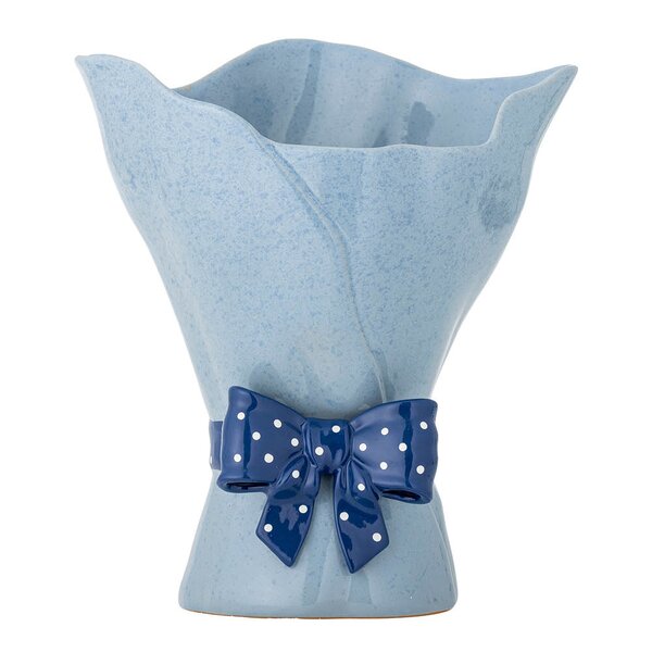Bloomingville Belivia vase 28,5 cm blå