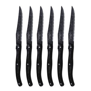Laguiole Biffkniver 23 cm 6 stk stonewash