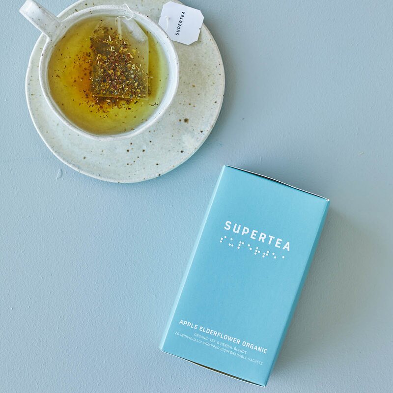 Teministeriet Supertea økologisk urtete 30g 20 stk eple hylleblomst