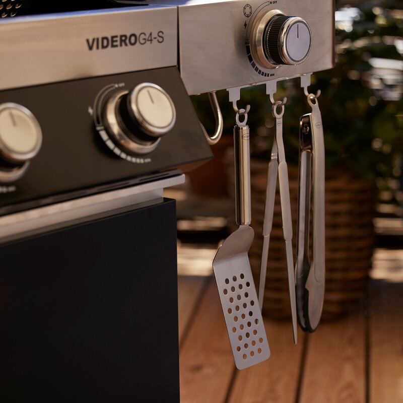 Rösle Videro G4-S Vario+ gassgrill 20500W svart