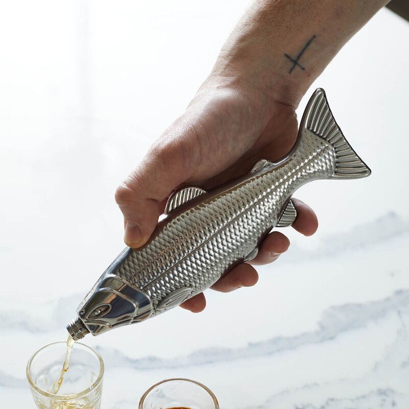 Gentlemen-s Hardware Lommelerke 13 cl fisk stål