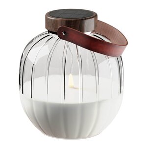 DeluxeHomeart LED glass lanterne 20 x 20 cm solcelledrevet