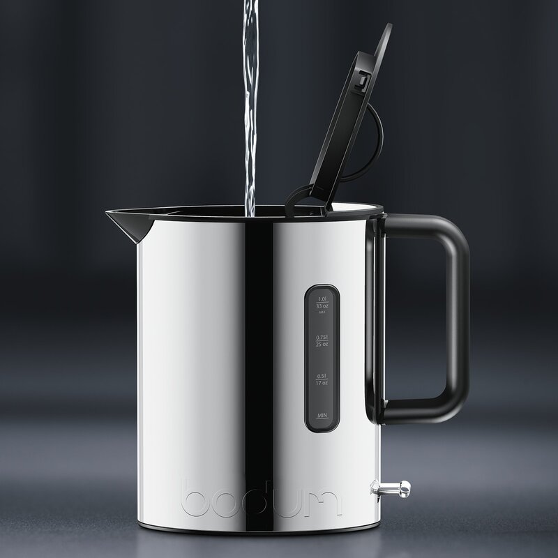 Bodum Ibis vannkoker 1L matt krom