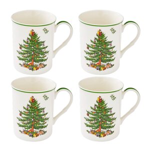 Spode Christmas Tree krus 30 cl 4 stk