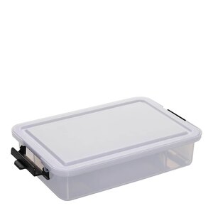 Farberware Snacklebox med 7 rom og plastbrett 20x33 cm hvit