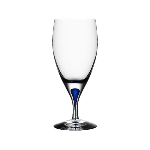 Orrefors Intermezzo vannglass 47 cl blå