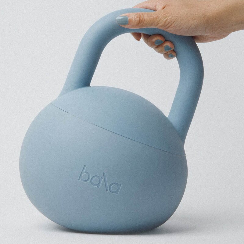 Bala Kettlebell 4,54 kg lyseblå