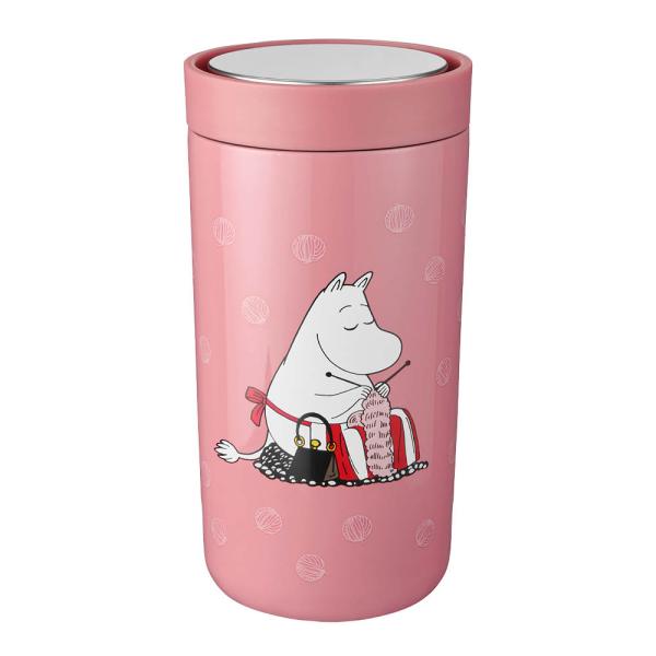 Stelton To Go Click termokopp 20 cl Moomin knitting