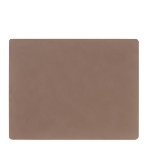 LIND DNA Square Nupo spisebrikke L 35x45 cm truffle