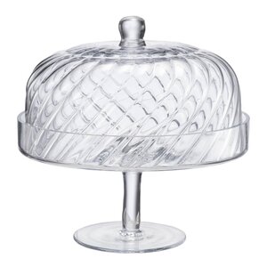Stiernholm Classic kakefat 24 cm krystallglass