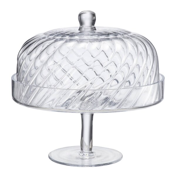 Stiernholm - Classic kakefat 24 cm krystallglass