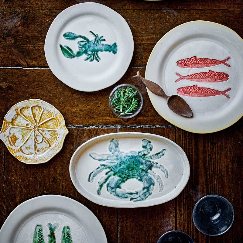 Creative Collection Hadden tallerken 27 cm 4 stk grønn