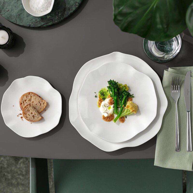 Villeroy & Boch Pura brødfat 17 cm hvit