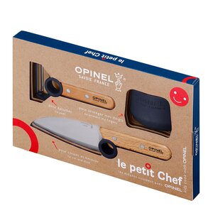 Opinel Le Petit Chef knivsett blå