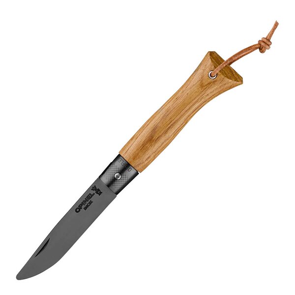 Opinel - n&eacute;o6 Opiflex lommekinv 7 cm svart eik
