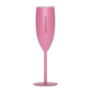 Pictureit Termo champagneglass bobleglede 12 cl lys rosa