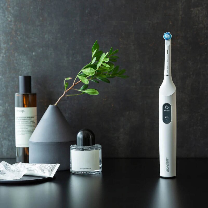Jordan Clean Smile børstehoder TBR-4S 4 stk hvit