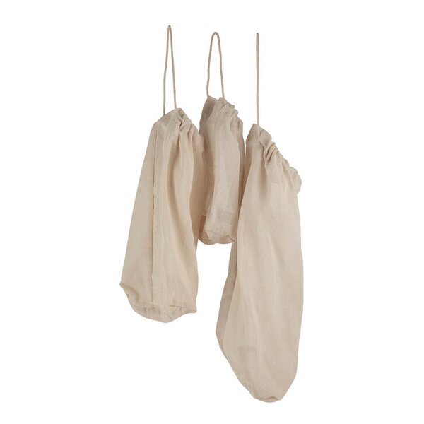 The Organic Company Matpose gjenbrukbar 3 stk stone