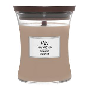 WoodWick Hourglass duftlys medium cashmere