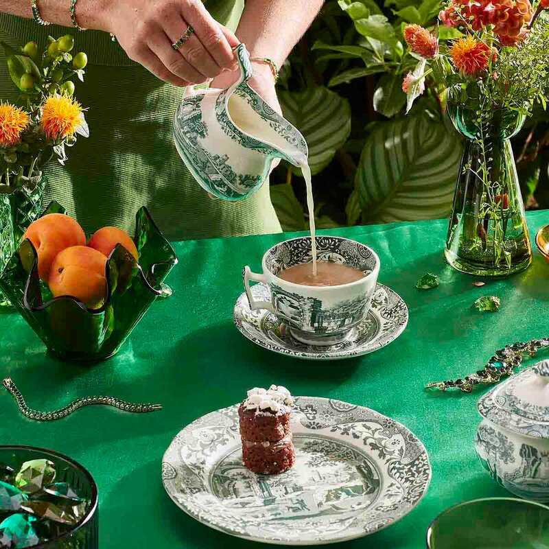 Spode Heritage Green Italian fløtemugge 22 cl 