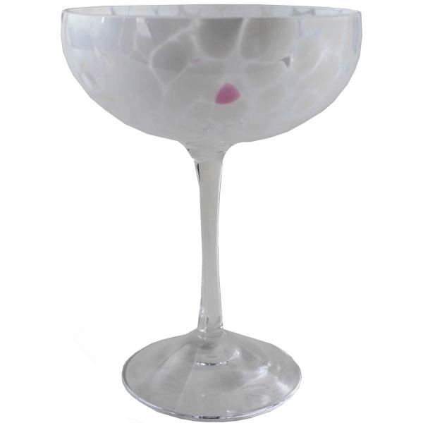 Magnor, swirl champagneglass 22 cl hvit