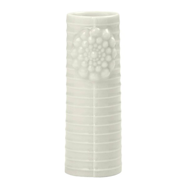 Dottir Pipanella Lines vase 9 cm hvit
