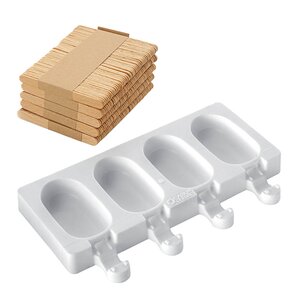 Silikomart Classic silikonform mini-isformer 7,3x3,8x1,8 cm 4 stk