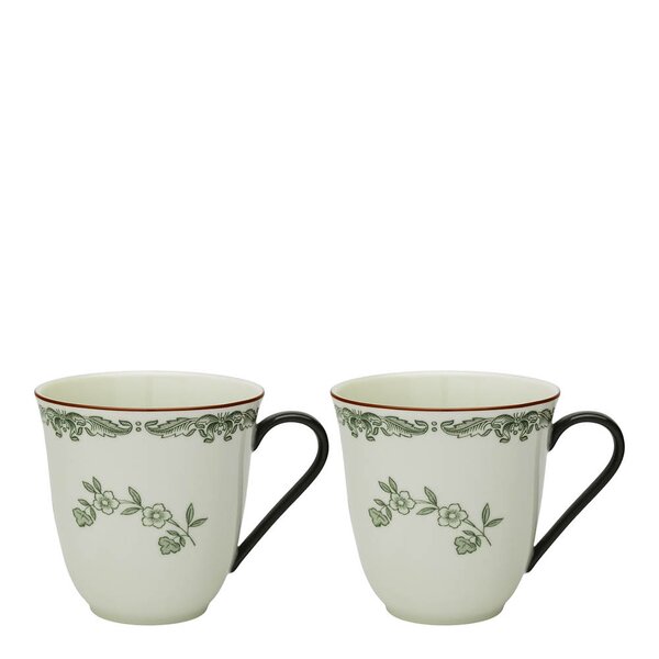 Rörstrand Ostindia kopp 30 cl 2 stk grønn