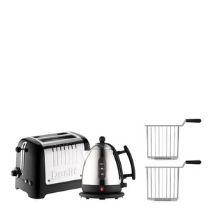 Dualit Vannkoker 1L og brødrister svart 